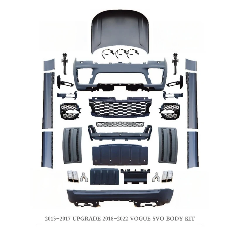 레인지로버 13-17 L405 SVO 페이스리프트 바디 키트 2022