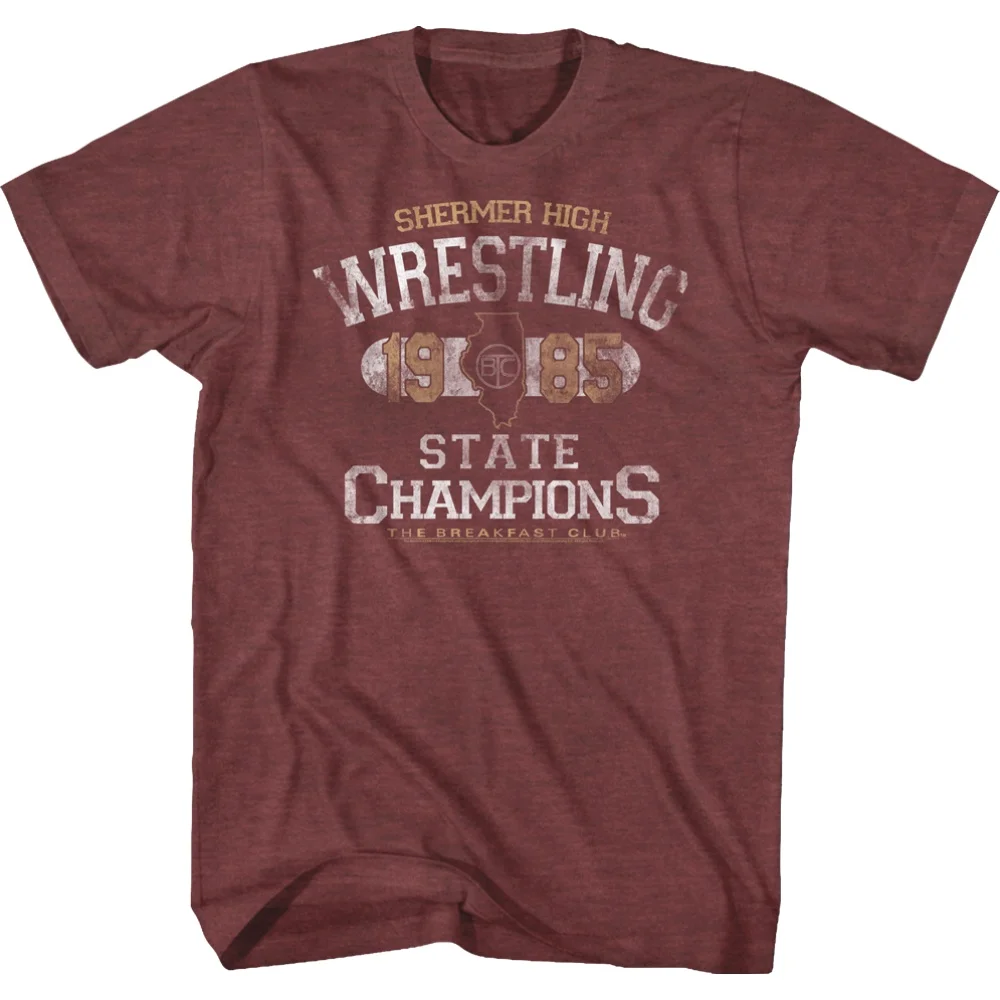 T-Shirt Shermer High Wrestling Breakfast Club