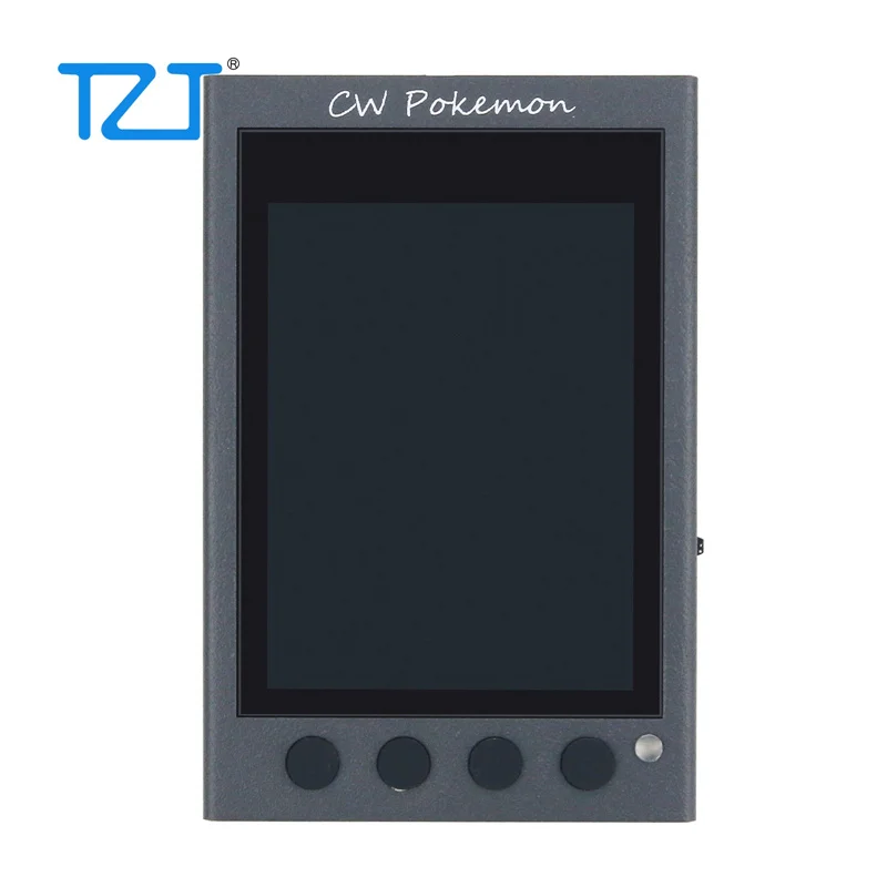 TZT HAMCUBE PRO 휴대용 HAM CW 트레이너 모스 코드 트레이너 CN/EN 디코딩(자석 베이스 포함) 듀얼 패들 전신 키