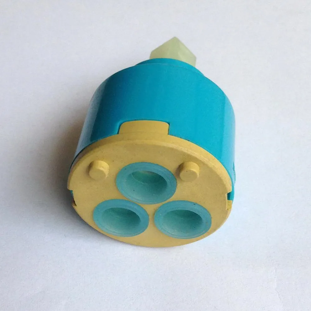 40mm Blue New Ceramic Disc Cartridge Water Mixer Tap Inner Faucet Valve Bathroom Accessory lba502