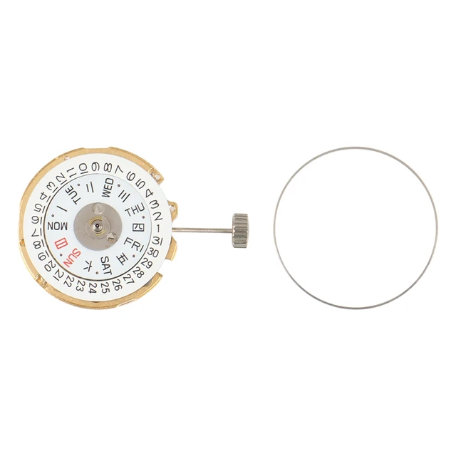 Watch Movement Day Disc Date Wheel Dail For NH35 NH36 NH37 7S26 7S36  SKX007/009 | Watch Movement Nh36 Automatic Watch Movement Gold /white Date  Day Wheel Wristwatch Replacement For 