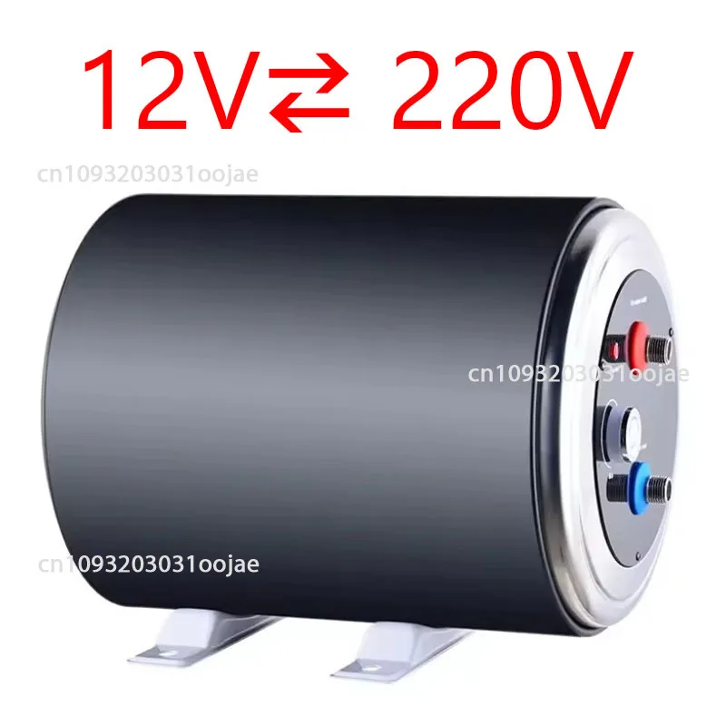 เครื่องทําน้ําอุ่นไฟฟ้า 10L 12V 220V 1500W Dual แรงดันไฟฟ้าเครื่องทําน้ําอุ่นพร้อมจอแสดงผลสําหรับห้องน้ํา RV ห้องครัวเครื่องทําความร้อน 1