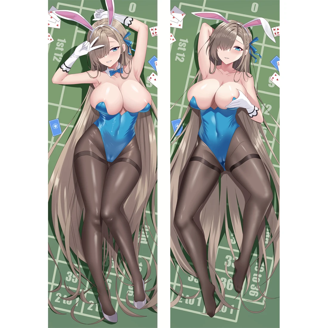 Dakimakura Anime Pillow Blue Archive Ichinose Asuna Double-sided Print Of Life-size Body Pillowcase Gifts Can be Customized