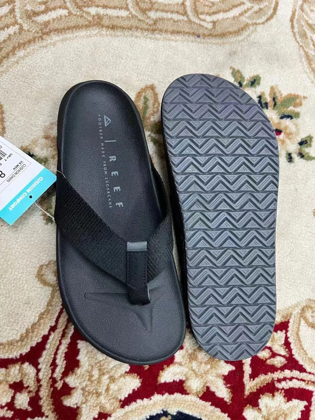 REE Fashion Summer Soft Bottom Outerwear New Anti slip Casual Slippers Trendy Men's Beach Shoes