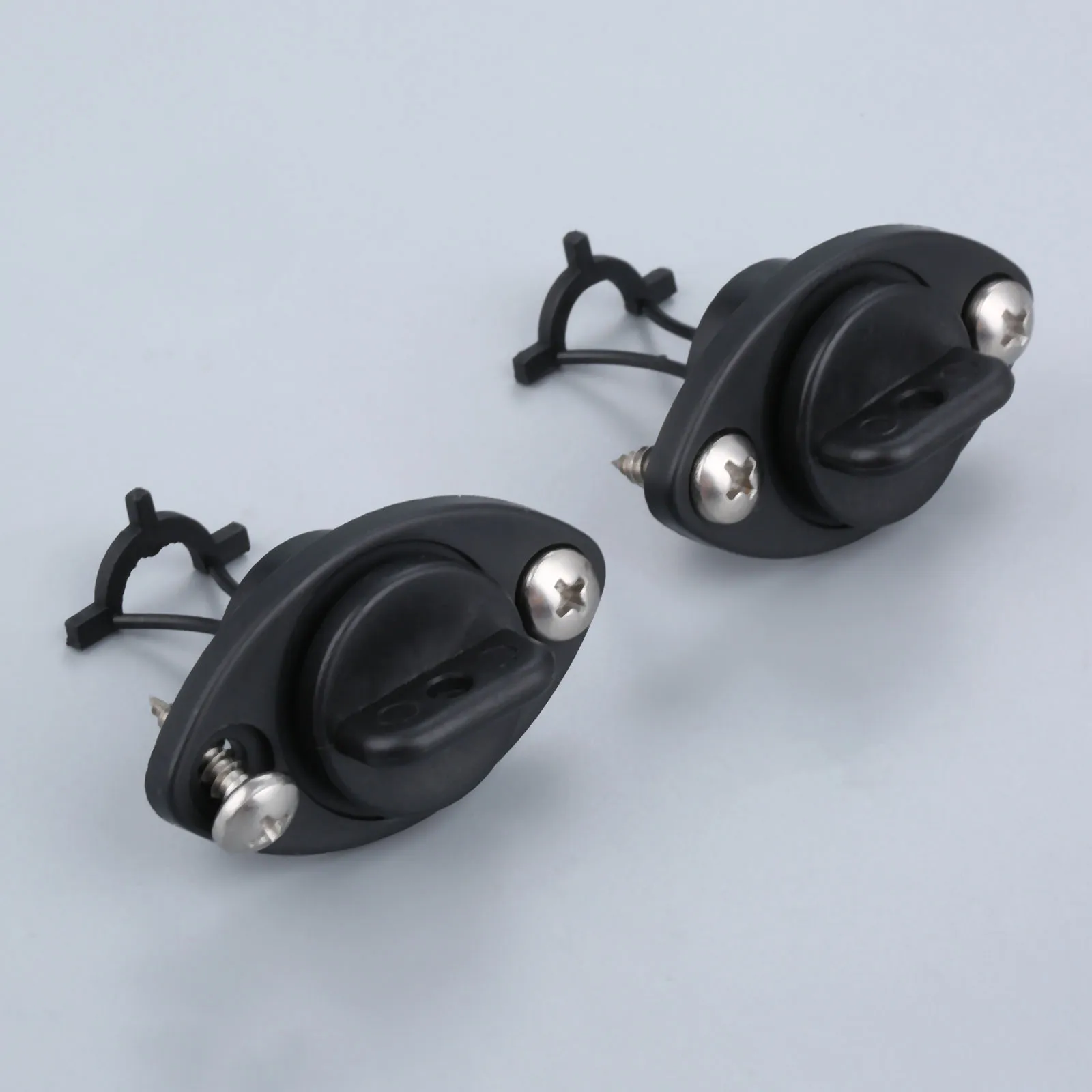 Kayak Drain Plugs 2 Pcs With 4 Pcs Screws For Dinghy Kayak Canoes Boats