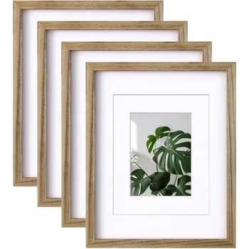 11x14 Picture Frames With Plexiglass Photo Frames for Wall Carbonized Brown Wall Decoration Frame Photos Albums Home Decor 1