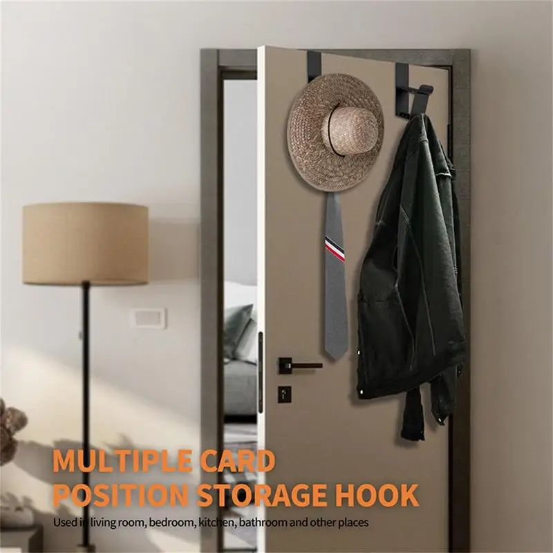 Over The Door Hooks Rack Multi-purpose Holder Hat Organizer Clothes Coat Bag Hanger Home Room storage hook,door hook