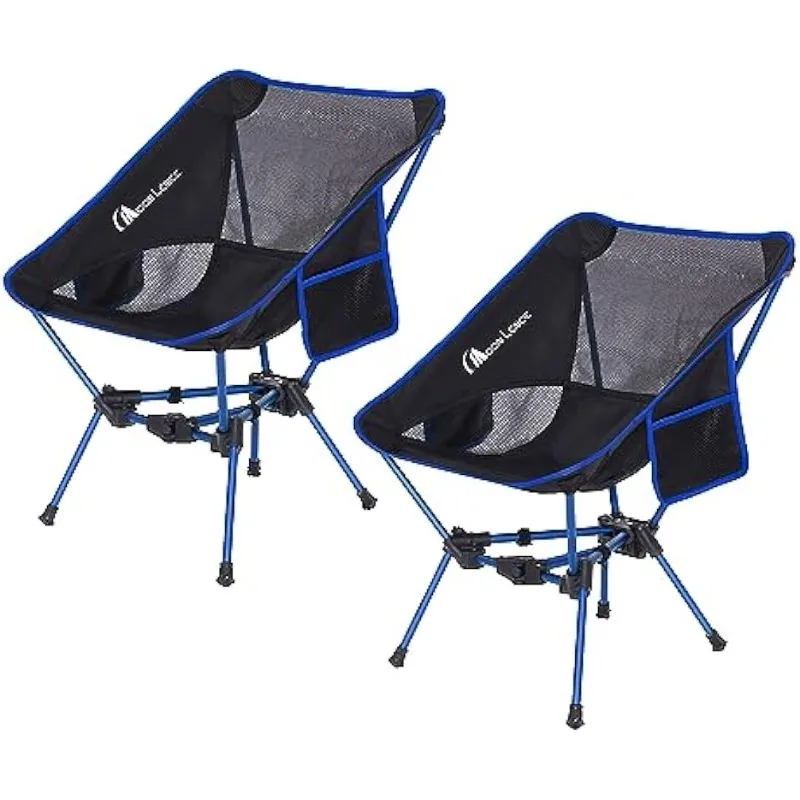 

MOON LENCE Portable Camping Chair Backpacking Chair - The 4th Generation Ultralight Folding Chair - Compact