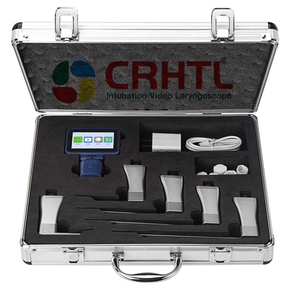 Многоразовый видеоларингоскоп CRHTL для анестезии с бесплатной доставкой на фотографиях