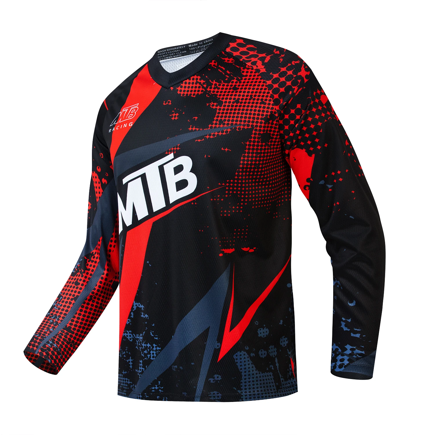 Mtb 저지 다운 힐 저지 레이싱 티셔츠 자전거 사이클링 모토크로스 셔츠 산악 자전거 폴라 Mtb 긴 소매 스포츠 셔츠