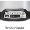 Programmable Slow Cooker with Flexible Easy Programming, 5 Cooking Times, Dishwasher-Safe Crock, Lid, 4 Quart, Silver 2