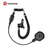Two Way Radio Sinorise SR-611 Ear-hook Mini Wireless Walkie Talkie Small Earphone Miniature Ear-hung for Bar Hotel Beauty Salon 1