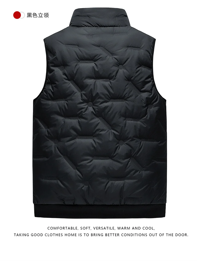 Men's Duck Down Vest Winter Casual Sleeveless Lightweight Vest Coats New Men Warm Sleeveless Puffer Jacket Plus Size 8XL thermal tank top