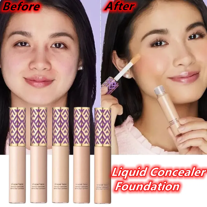 Concealer Cream Long-term Oil Control Durable Waterproof Liquid Concealer Foundation Make-up Repair