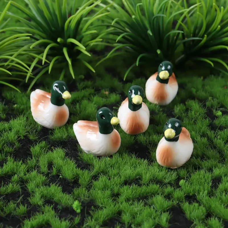 thumbnail image 2 of Guiqulai 40Pcs Mini Resin Ducks Tiny Ducks To Hide Figurines Small 2 of 11