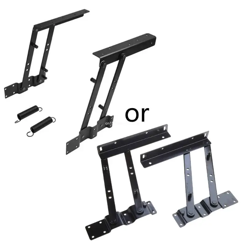 

1 пара подъемного механизма подъемной рамы журнального столика, пружинная петля, фурнитура, Прямая поставка