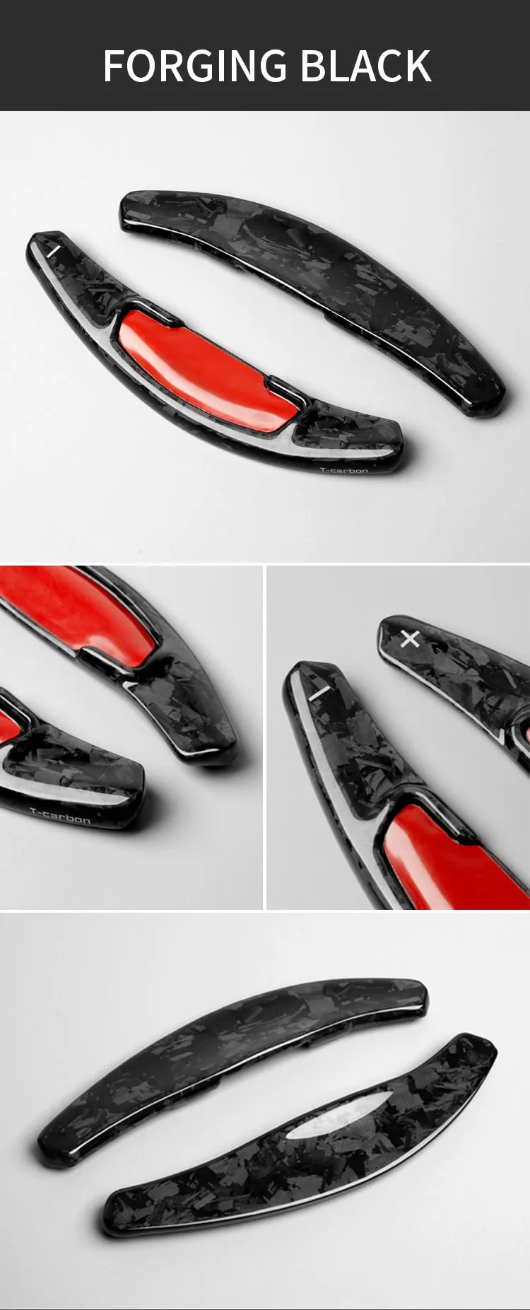 T-carbon Steering Wheel Paddle Shifter Fit For Honda New Fit Odyssey Auto Accessories Shift Paddle