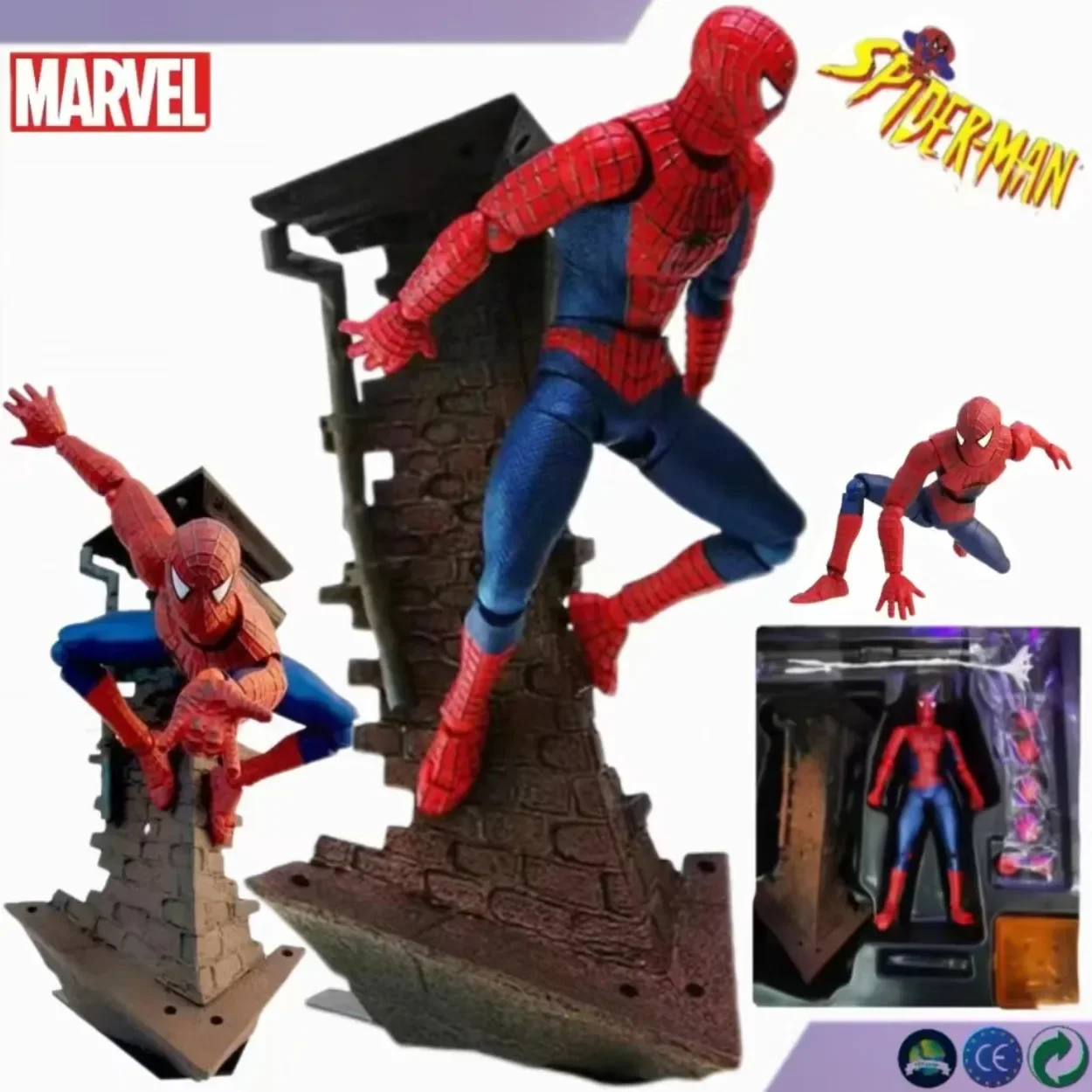 

Avengers League Special Shot Series 039 Spider Man Yamaguchi Movable Anime Model Decoration Film and Television Surroundings