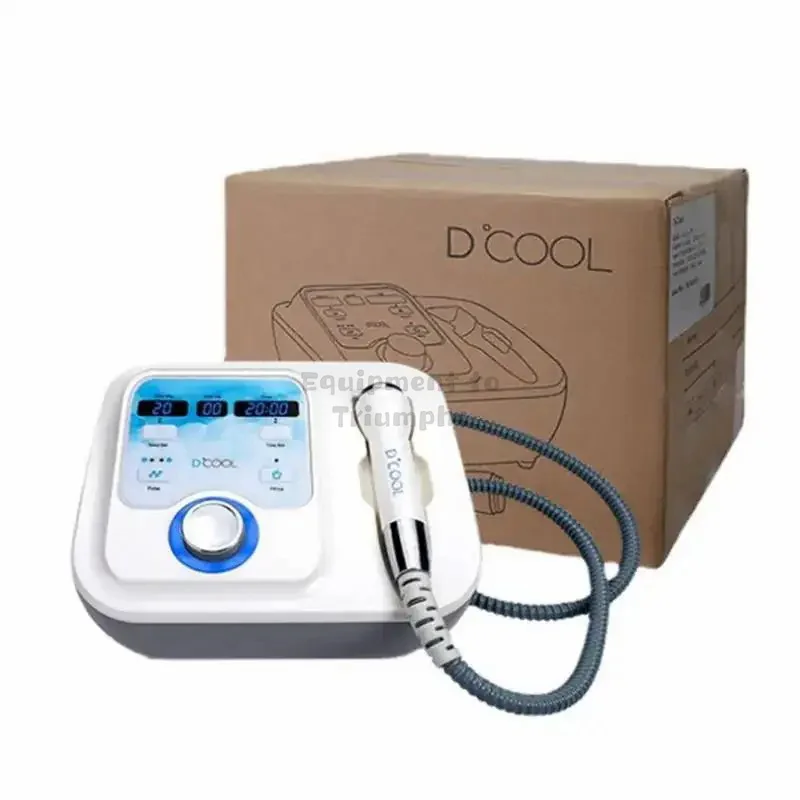 Hotest DCool Hot cold Hammer Skin Facial Mesotherapy Machine with Heating Cooling and Electroporation System for Skin Tightening 5