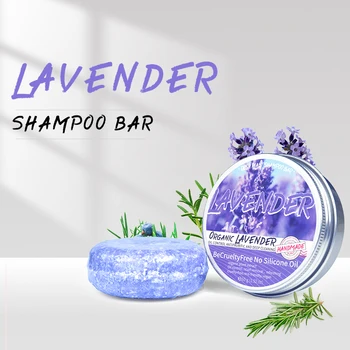 Lavender shampoo is refreshing, oil controlling, and smooth for hair, solving the problem of oily scalp without silicone oil res 1