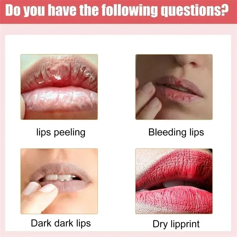 Lip Balm Moisturize Lipstick Pink Mouth Permanent Pinkish  Nourishing Long Lasting Anti Drying Lip Care Make Up Cosmetics 4
