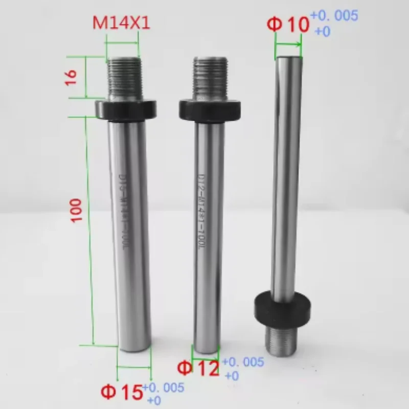 OD10mm/12mm/15mm M14x1mm M14 미니 선반용 스핀들 샤프트 척 카트리지 K01-65 K02-65 K02-50 K01-63B DIY 목공 헤드스톡