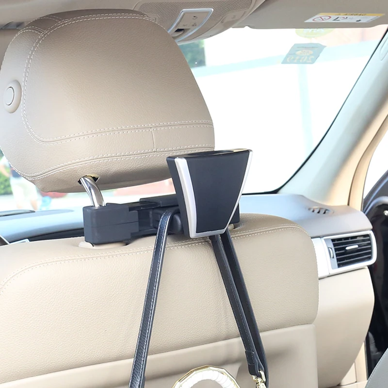 Car Clothes Hanger Multifunctional Car Seat Hook Hanger Headrest