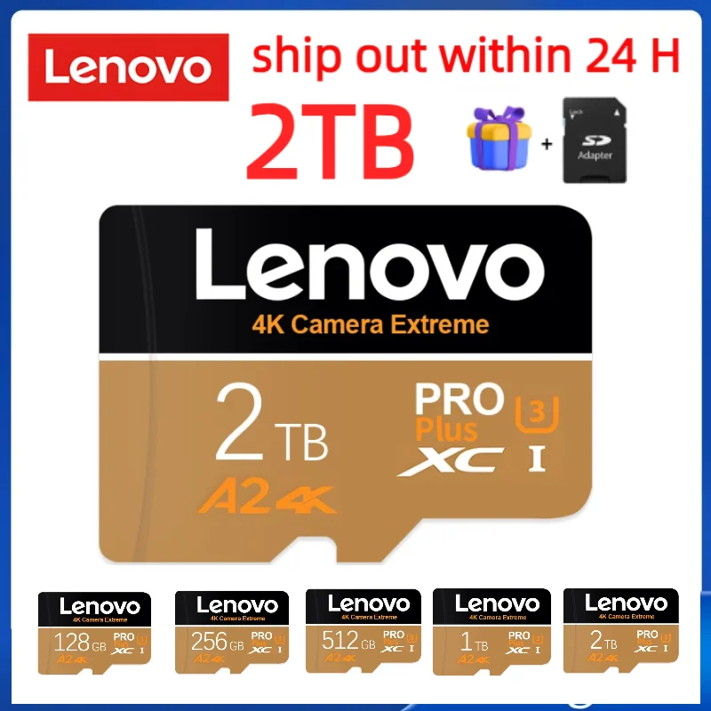 

Компактная SD-карта Lenovo, 1 ТБ, 128 ГБ, 512 ГБ, класс 10