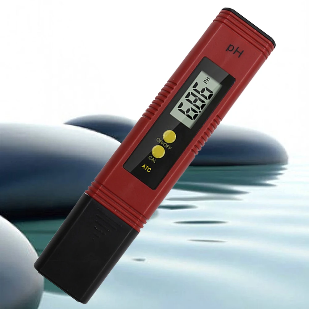 PH Meter 0.01 High Accuracy Digital PH Meter with 0-14 PH Measurement Range Water Quality Tester for Aquarium Swimming Pool