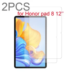Premium 2 - Pack Tempered Glass Screen Protector for Tablets - Durable and Crystal Clear Protective Film (Pad 8 12inch)