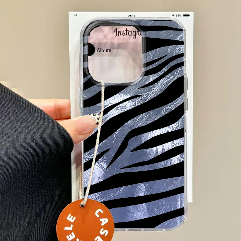 Zebra Leopard Pattern INS Phone Case Cover