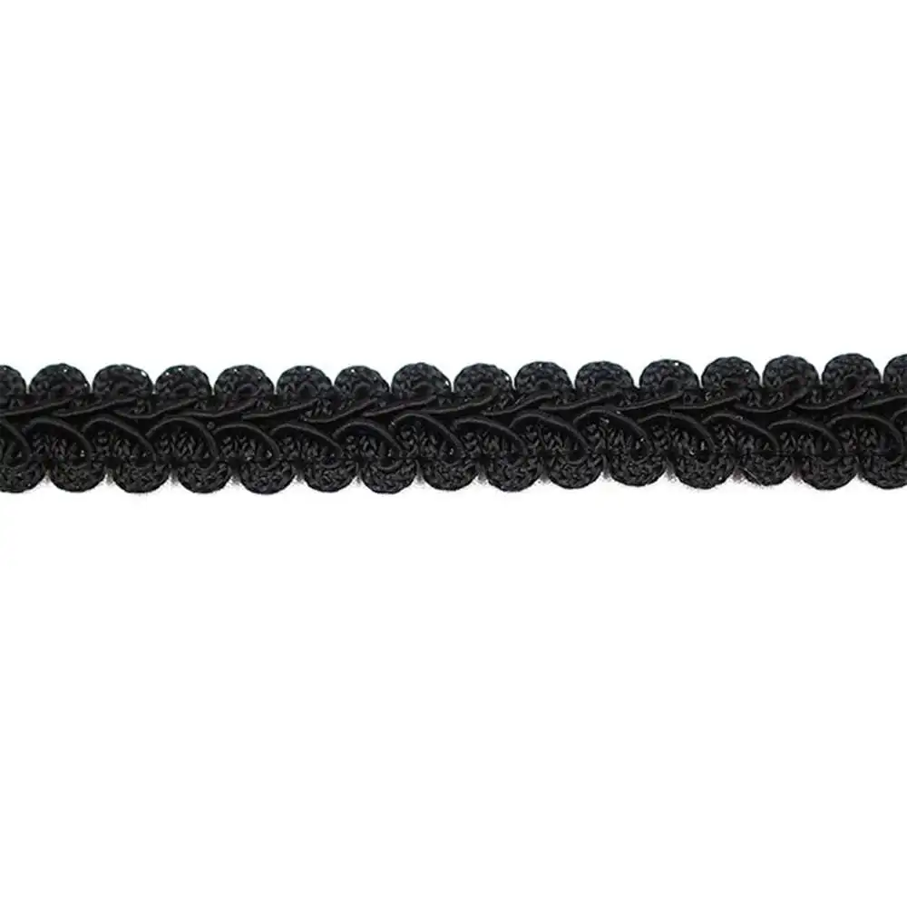 Neue 1,2 cm Spitze Trimmen Band Polyester Tausendfüßler Geflochtene Spitze Nähen Kleidung Zubehör Kurve Spitze DIY Handwerk Hochzeit Decor – Detail 16