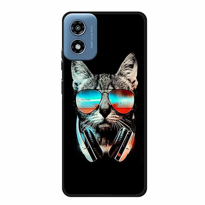 Animal-Themed Soft Silicone Phone Case - Wolf Design -