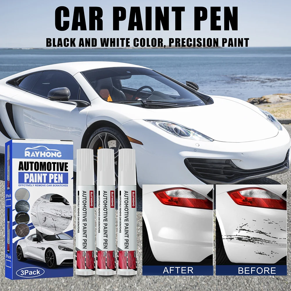 Car Styling Car Coat Scratch Clear Repair Colorful Paint Pen Touch Up