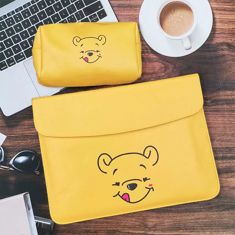 Disney Winnie the Pooh Laptop Bag Sleeve for Macbook Air Pro 10 11 12