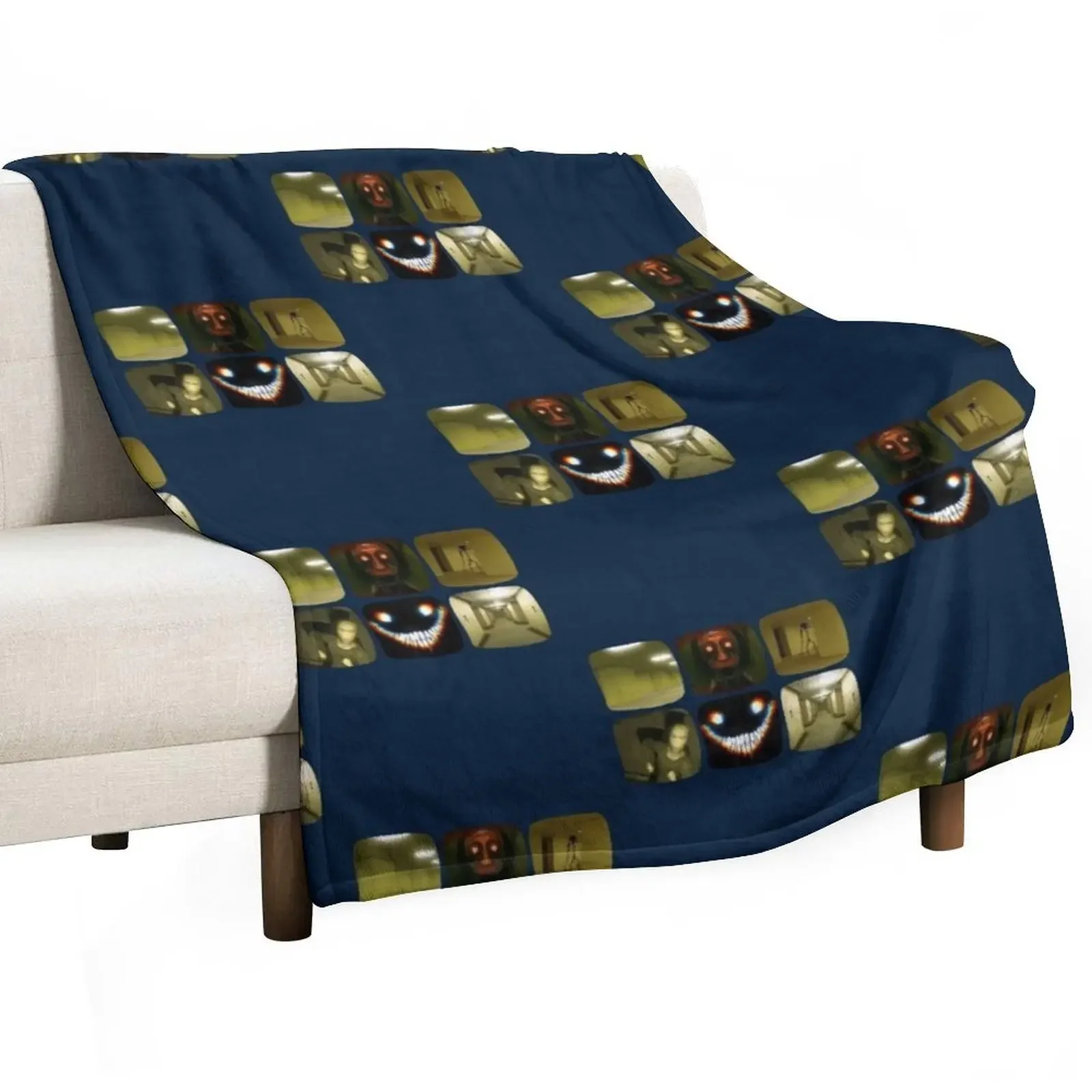 

THE BACKROOMS Throw Blanket warm winter Luxury Thicken wednesday Blankets