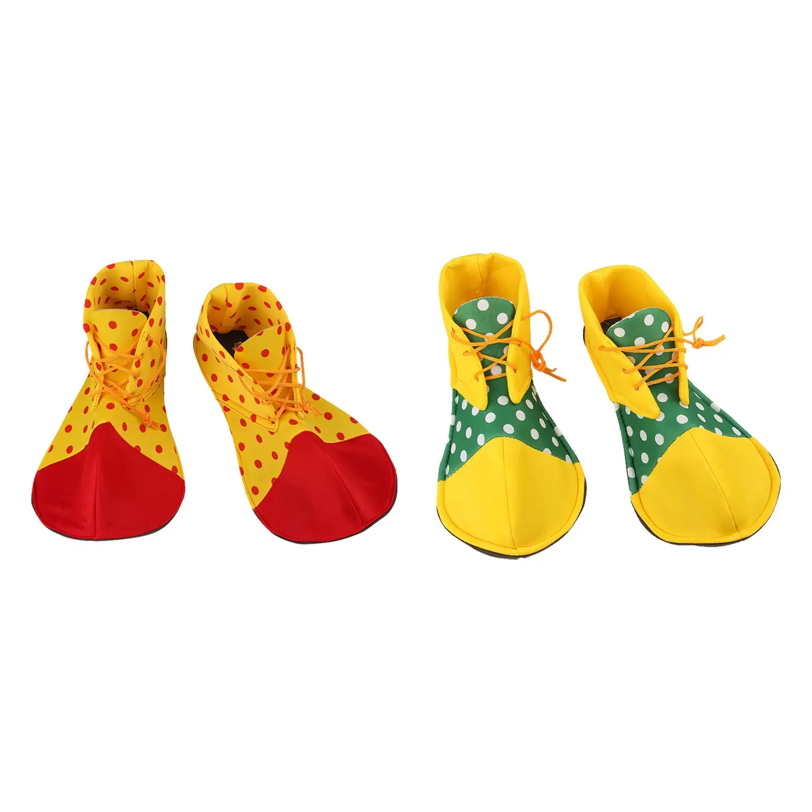 

Adult Clown Shoes Durable Outfit Cosplay for Birthdays Festivals Holidays