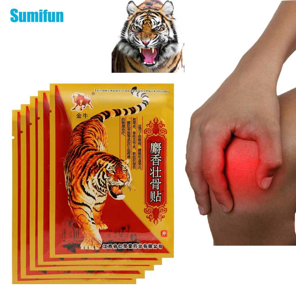 

8/24/40pcs Tiger Balm Joint Analgesic Patch Rheumatoid Arthritis Pain Relief Sticker Muscle Knee Sore Medical Plaster Body Care