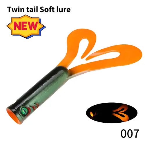 Hunthouse Twin Tail Trailer Soft Fishing Lure Silicone Spinning 145/175mm 21.7/36.7g PVC For Pike Barsch Zander Fish Accessories - Image 13