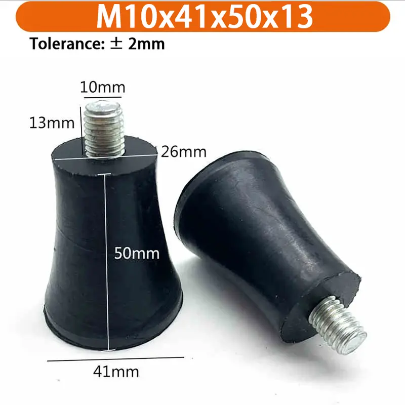 M6 M8 M10 Rubber Adjustable Feet Pad Feet Pad With Screw Table Chair Balck Leveling Foot Pad Furniture Leg Anti-shock Protection - Image 79