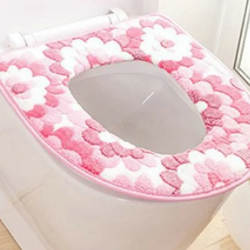 Toilet Seat Cover Toilet Seat Washable Warmer Mat Cover Pad Cushion Bathroom Toilet Seat Cover Toilet Seat Cover,Toilet Seat Accessories