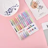 3D Three-dimensional Jelly Pen Color Gel Pen Student Cute Pen DIY Multi-color Painting Pen Graffiti Ceramic Metal Glass Nail Pen 3