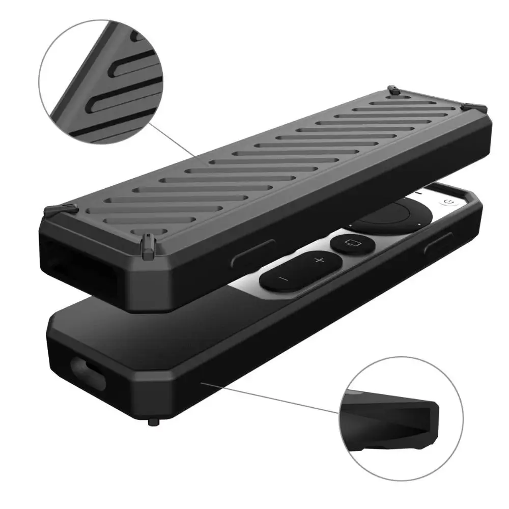 Silicone Remote Case Cover For Apple TV 4K Siri Remote