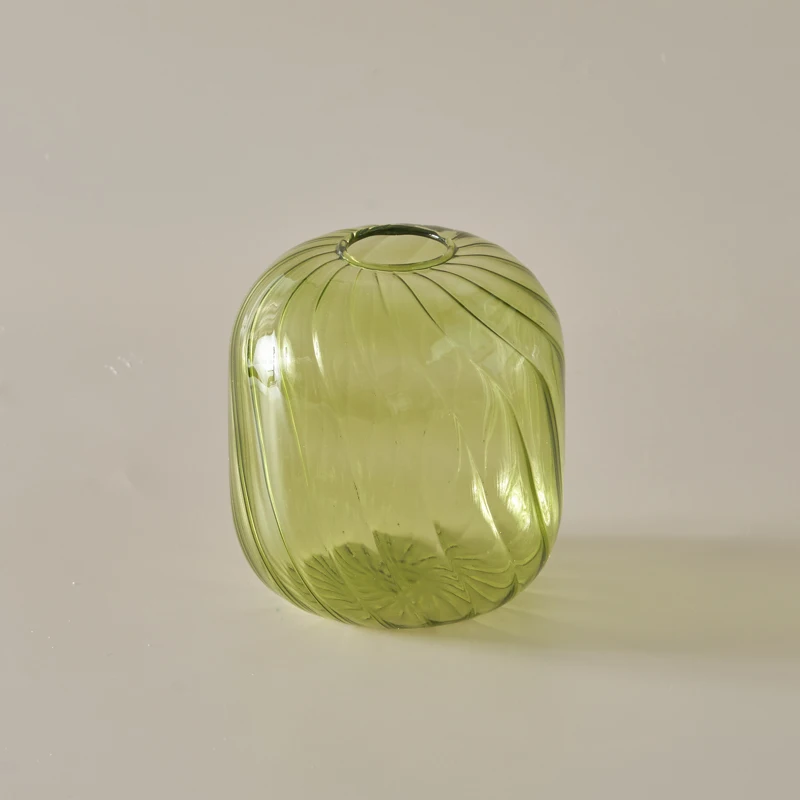 אגרטלי קישוט בית פרח סידור סלון עציץ עבור פנים זכוכית אגרטל שולחן צמחי בית עיצוב בית אגרטל