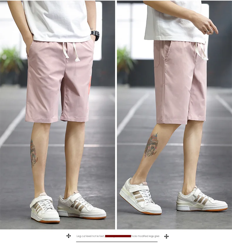 maamgic sweat shorts Men's shorts 2021 new casual summer pants men's pants loose five point trend beach pants thin style best casual shorts for men