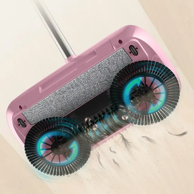 Magic Broom Kézi Push Porszívó Padló Otthoni Kiegészítők Konyha Seprő Porgép Fogantyú Háztartási Termékek Lusta Seprőgép Mop - Image 5