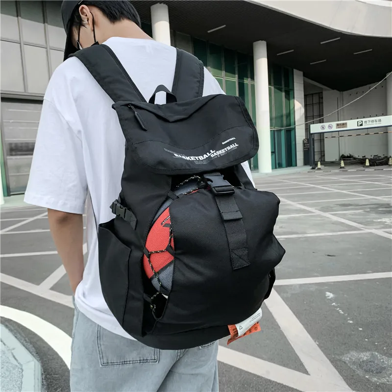 

Trendy Popular Men's Backpacks Pure Black Green Large Capacity Harajukyu Backpack Boy and Girls Fashion Casual School Bookbags