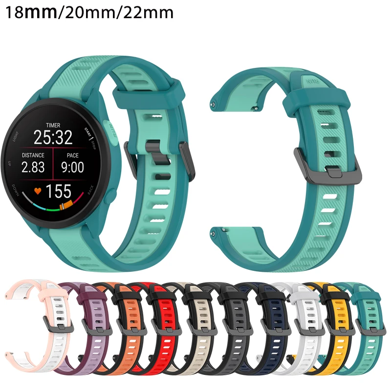 20mmGarminForerunner165musicBandRunning20mmGarminForerunner168SiliconeOriginal