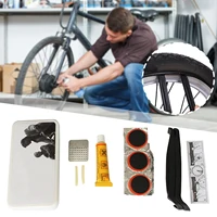 Kit d'outils de réparation de pneus de roue de vélo de route de montagne Kit de réparation de vélo Compact pour l'urgence 1