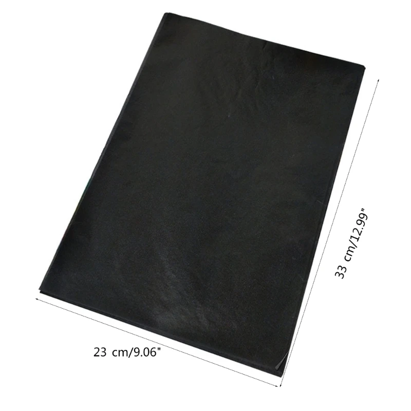 25/50 Pcs Carbon Paper Black Carbon Transfer Paper, Tracing Paper for Wood Burning Transfer, Carving, Painting